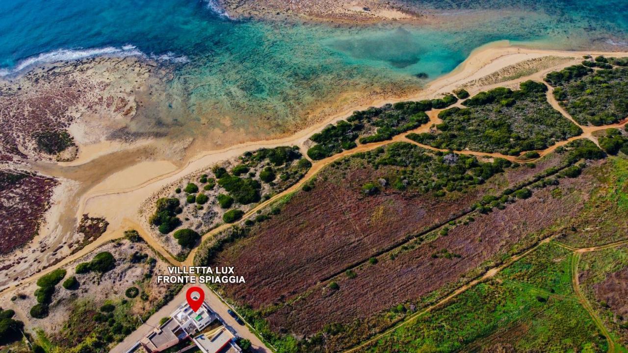 Villette Lux Fronte Spiaggia - Torre Pali Εξωτερικό φωτογραφία