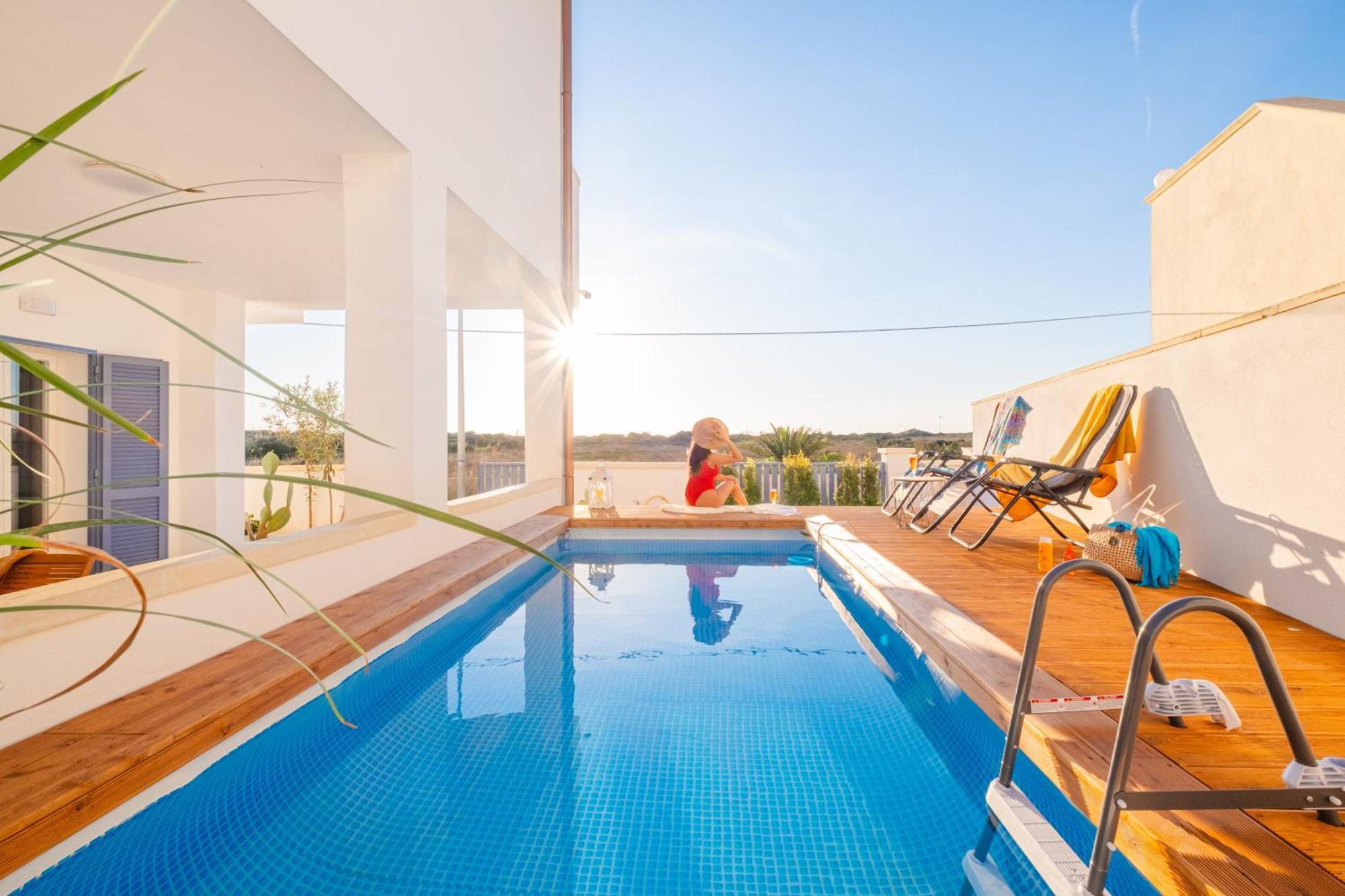 Villette Lux Fronte Spiaggia - Torre Pali Εξωτερικό φωτογραφία