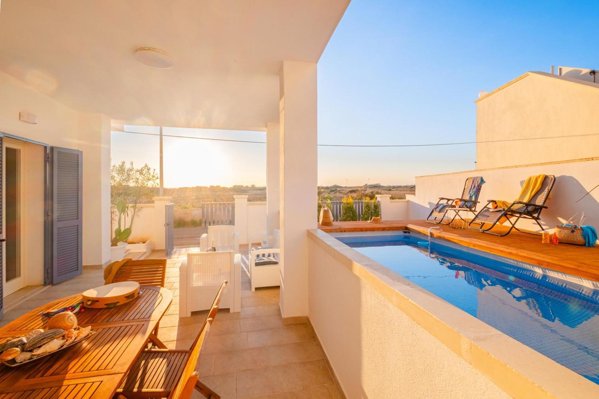 Villette Lux Fronte Spiaggia - Torre Pali Εξωτερικό φωτογραφία